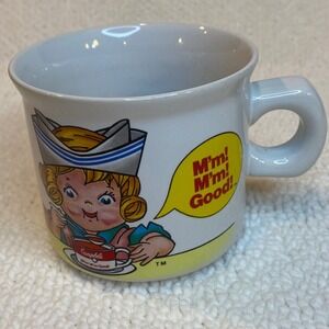 1993 Campbell Soup Kid Mug Elsie The Cow "M'm M'm Good" Ceramic